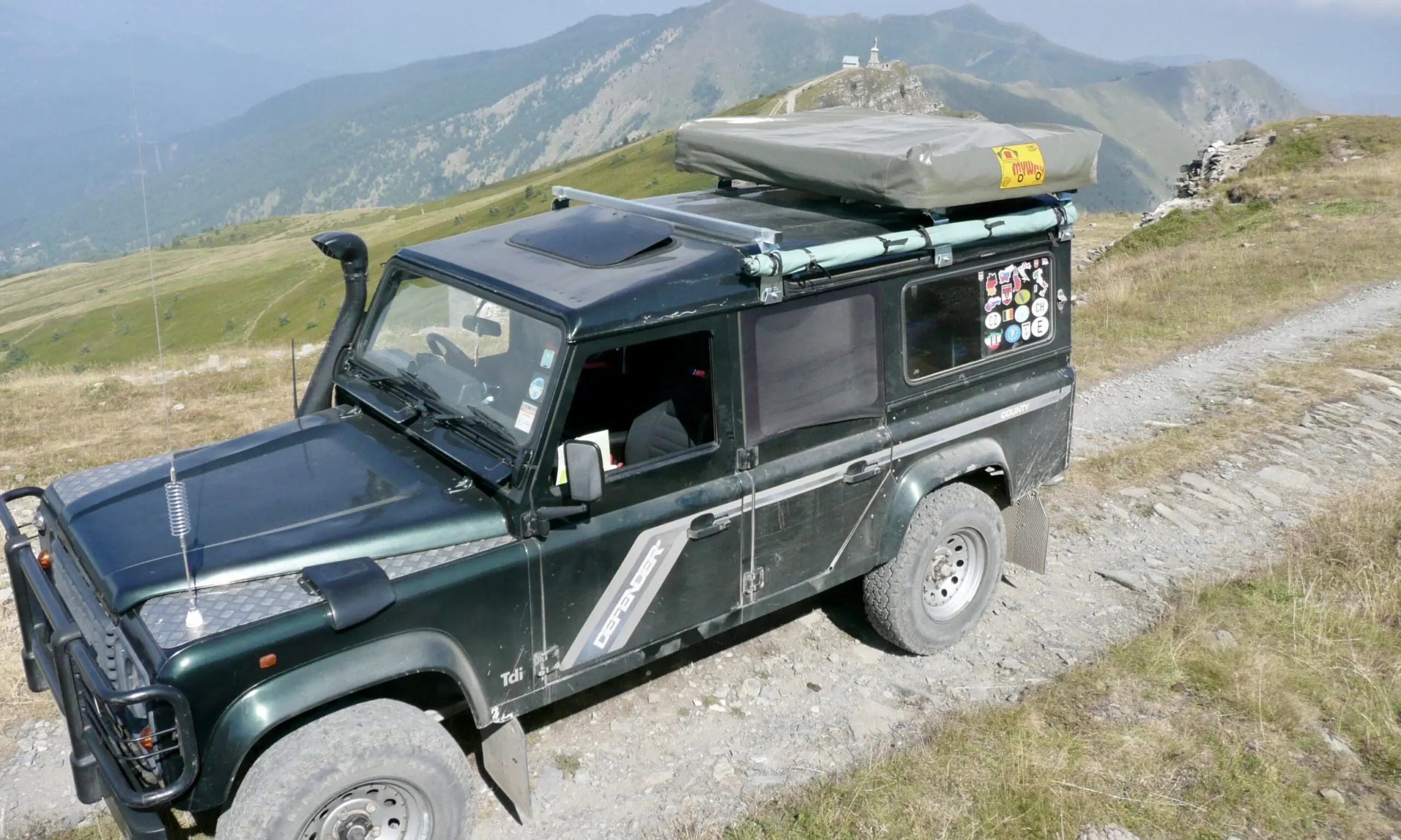 Overland Land Rover Defender Vehicle