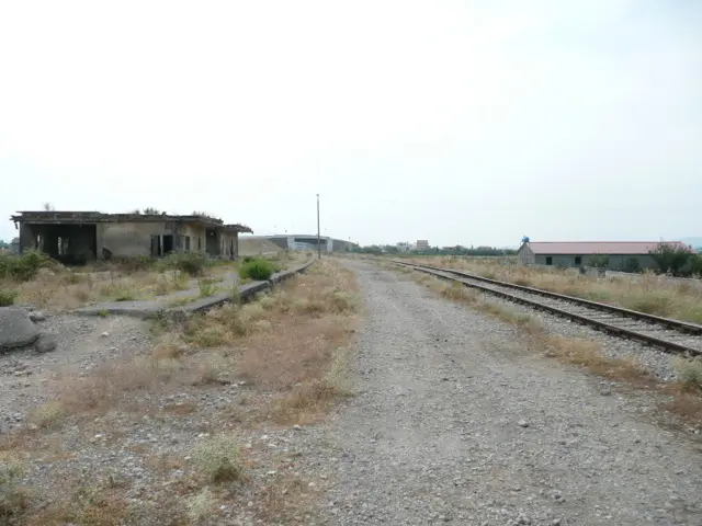 Disused Railway lines near Koplik, Lake Shkodër