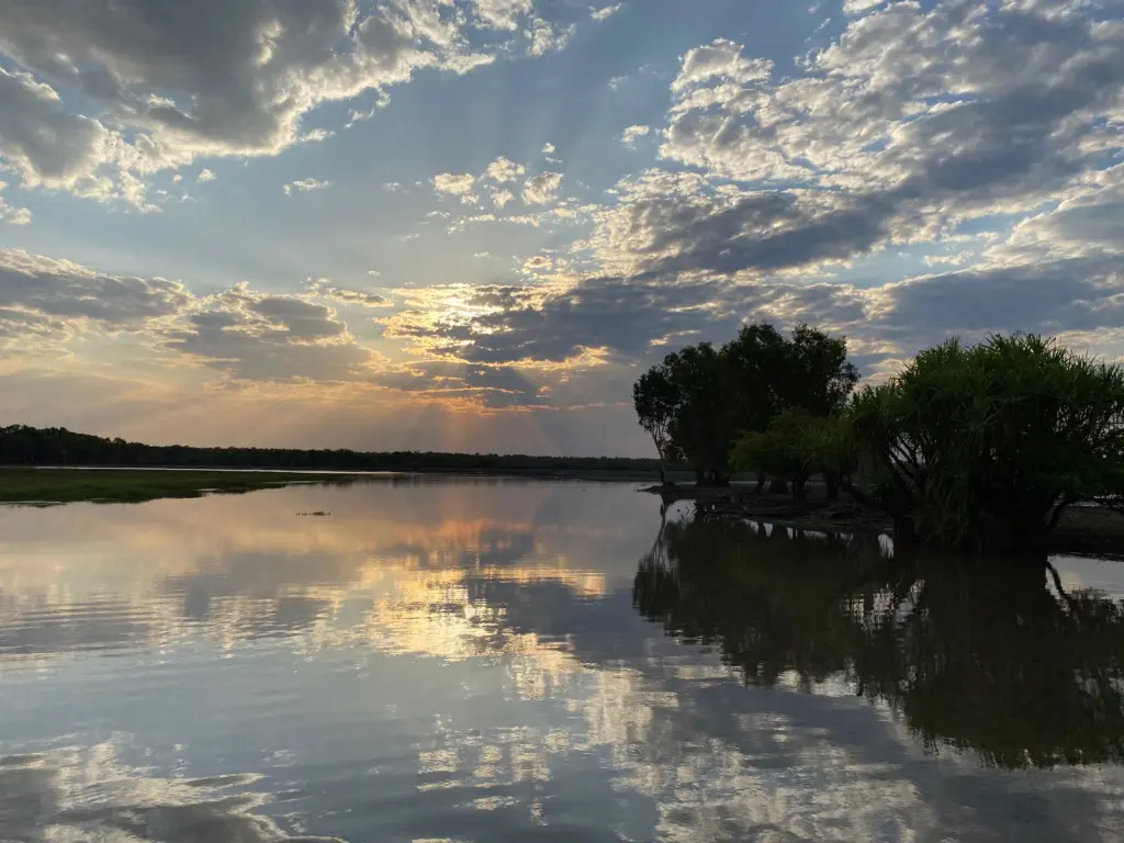 Spectacular Light Across the Yellow Water Billabong