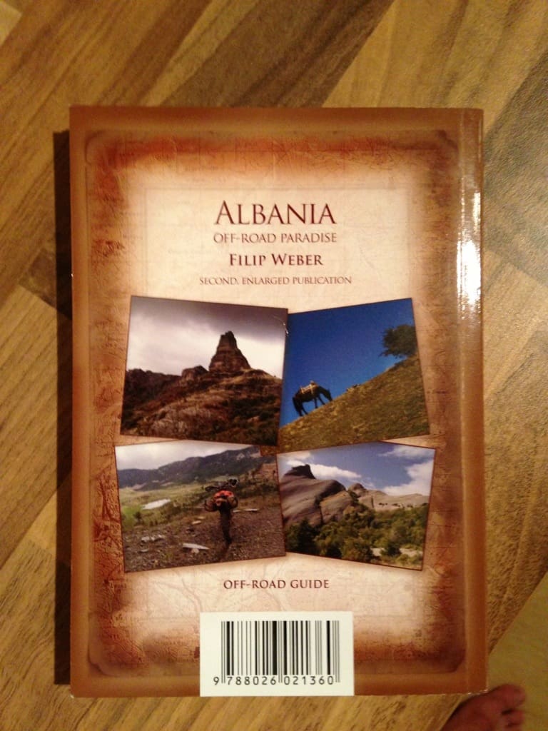 Albania - Off Road Paradise Guide Book, ISBN 9 788026 021360