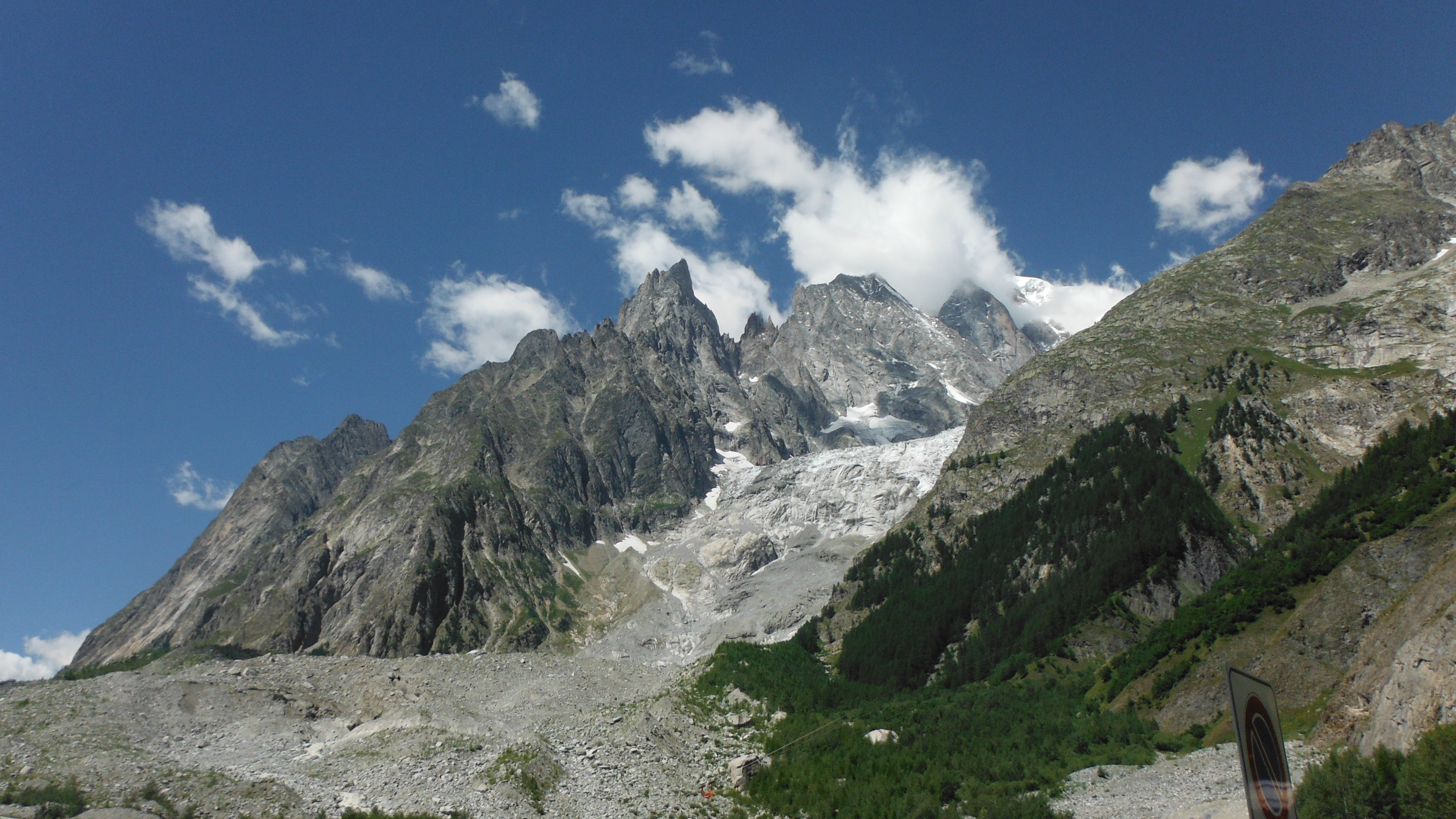Mont Blanc Glacier