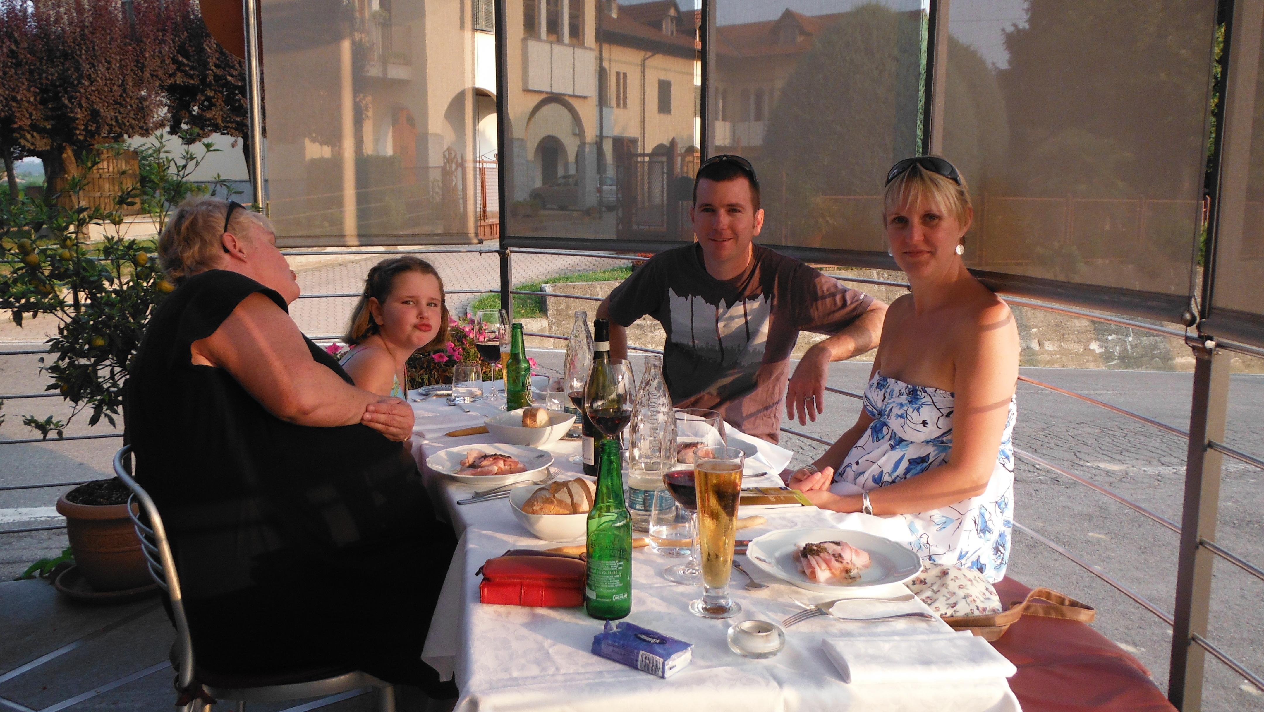 Dinner in Barolo