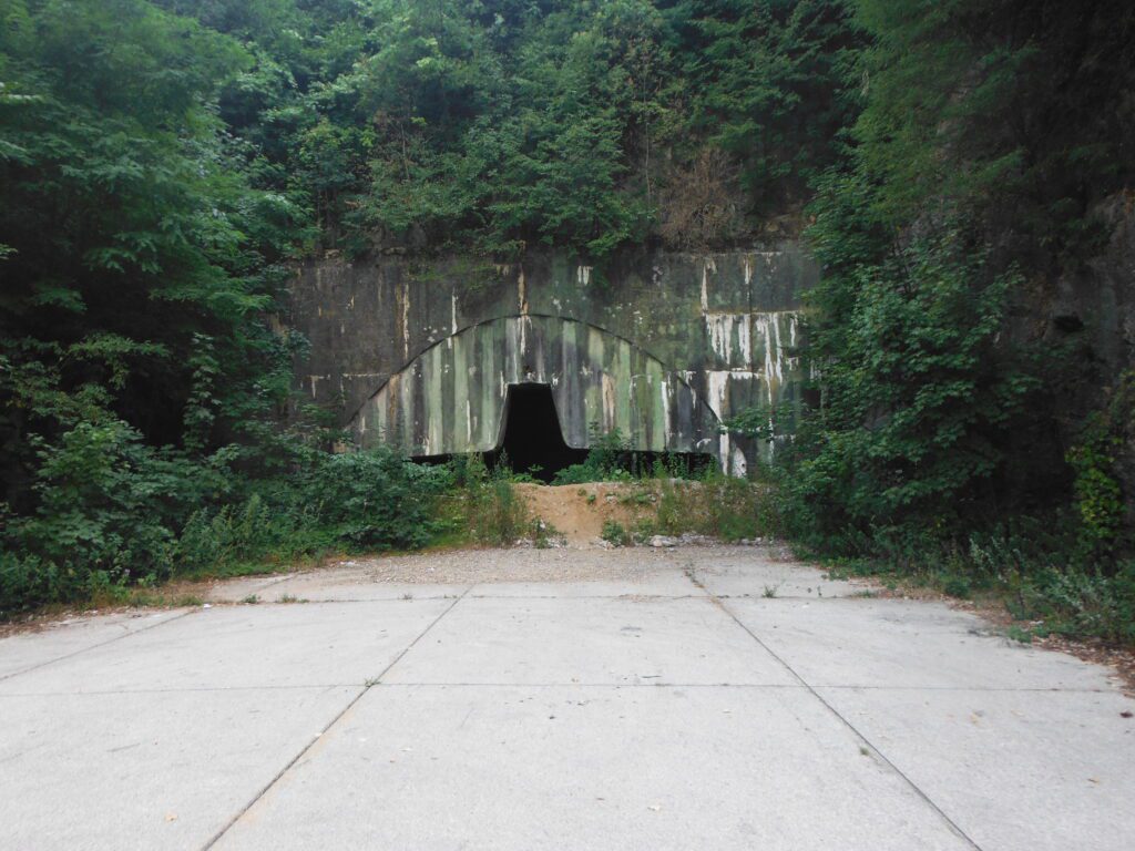 Tunnel Entrance at the end of a runway