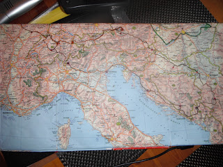 Europe Overland Route Map