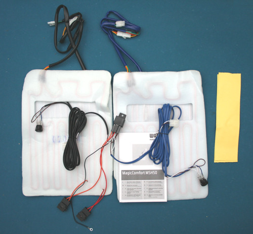 Weaco heater seat kit harness installation pack