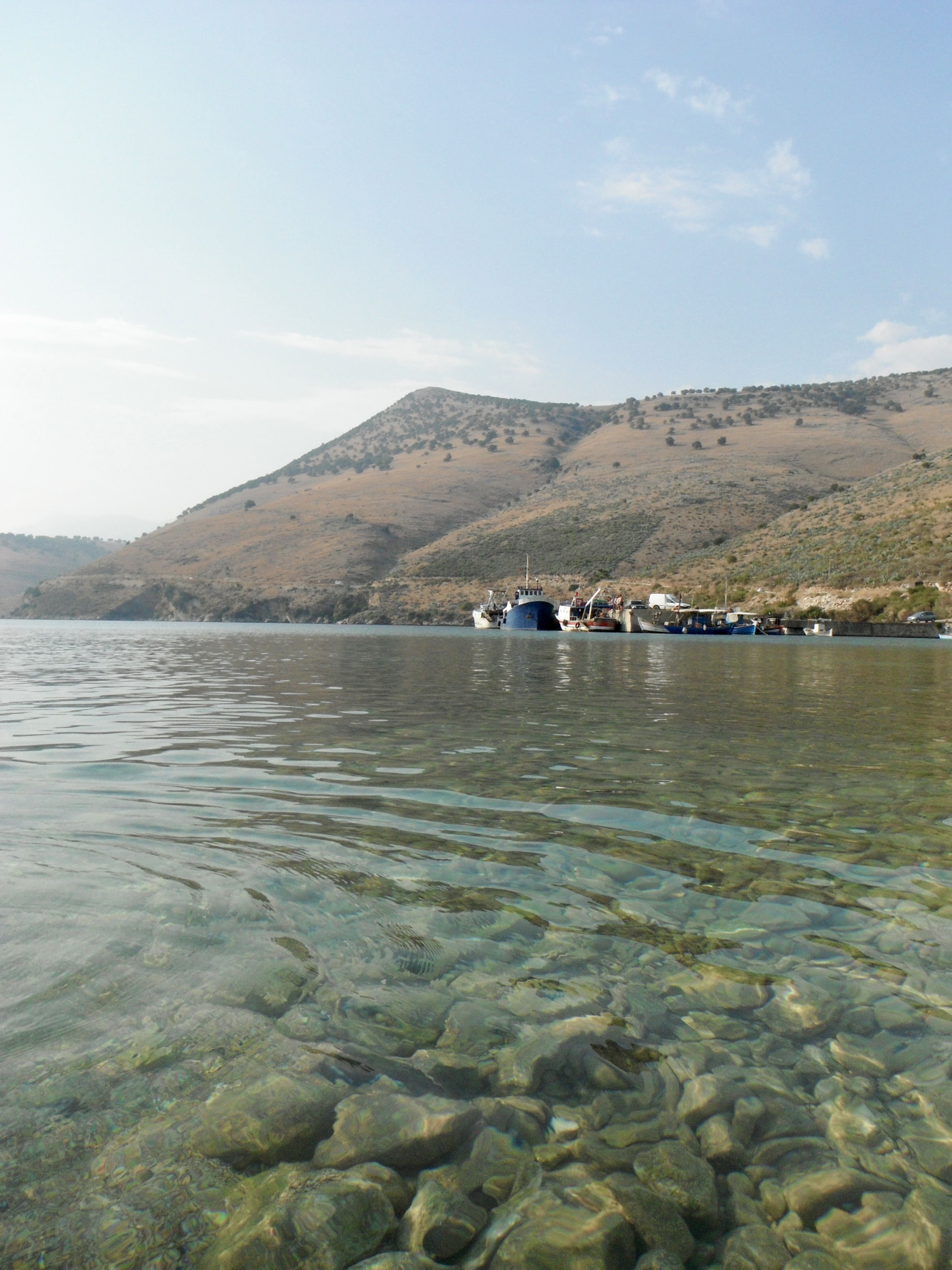 crystal clear water