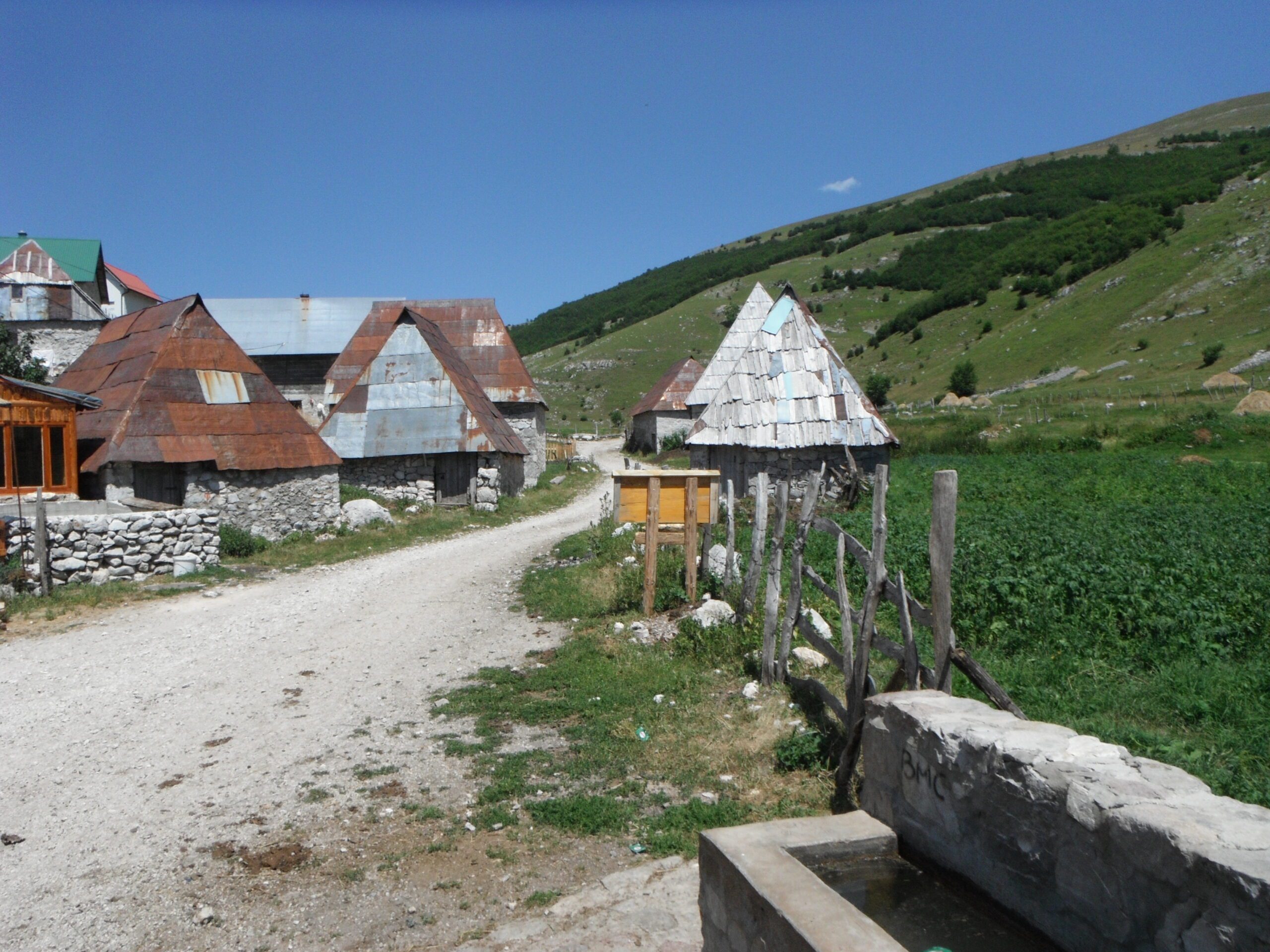 Stepping Back in time, Lukomir Village in the mountains.