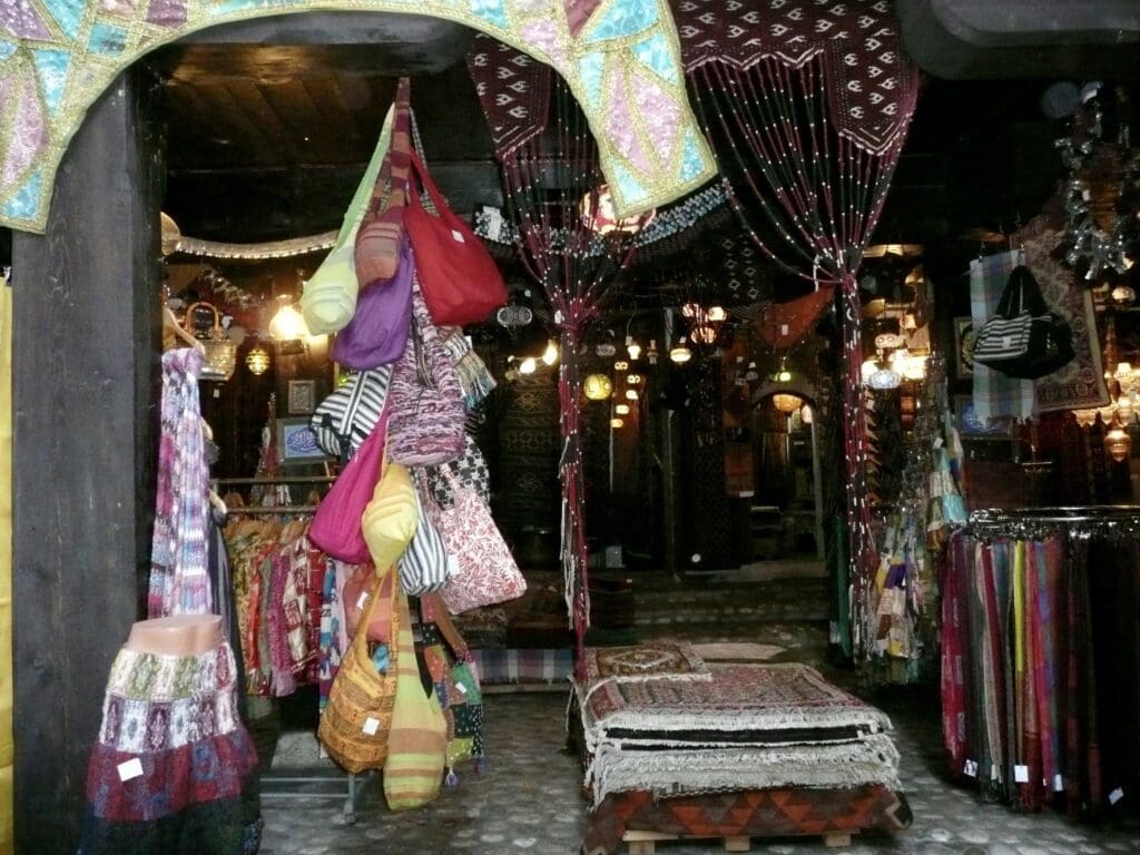 Market Shops and Stalls Turkish quarter (Baščaršija)