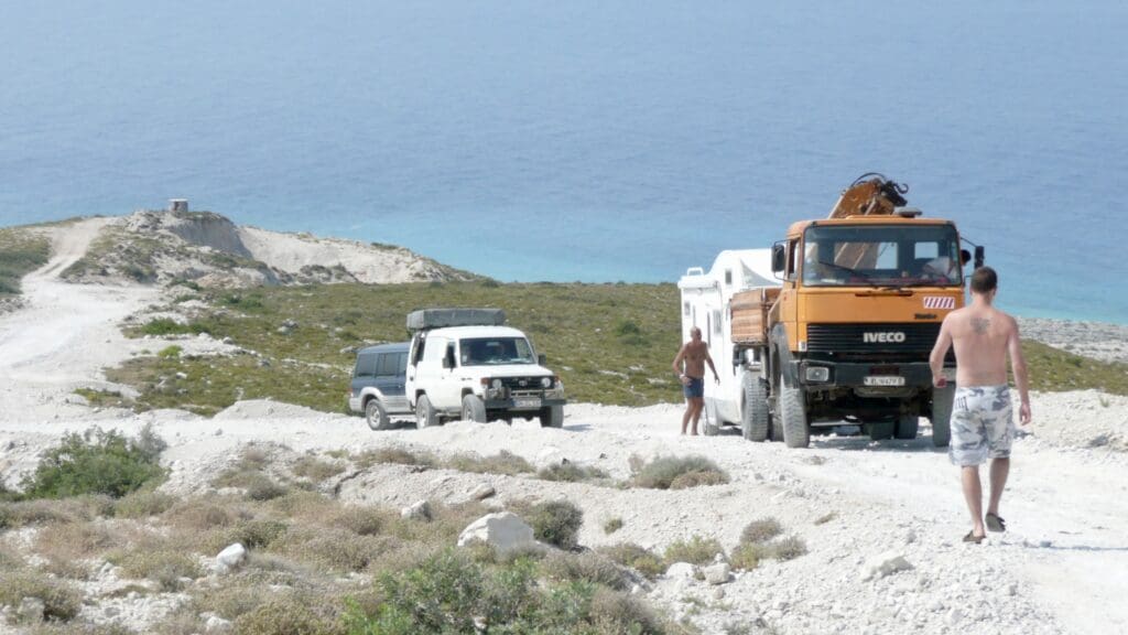 Not all vehicles made it to the beach 2-wheel drive stuck