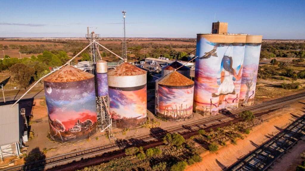 Sea Lake Silo Art