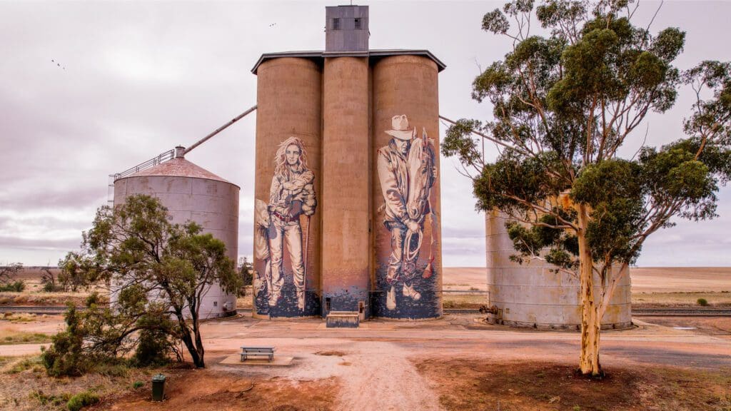 Rosebery Silo Art