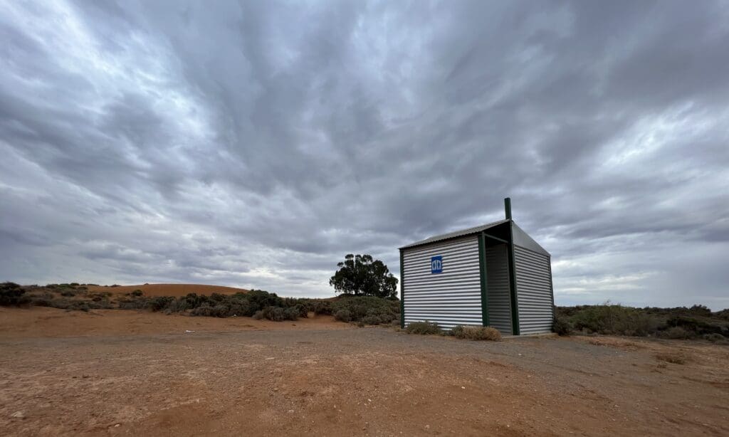 Moody Clouds Over the Outback Perry Sandhills, Wentworth NSW