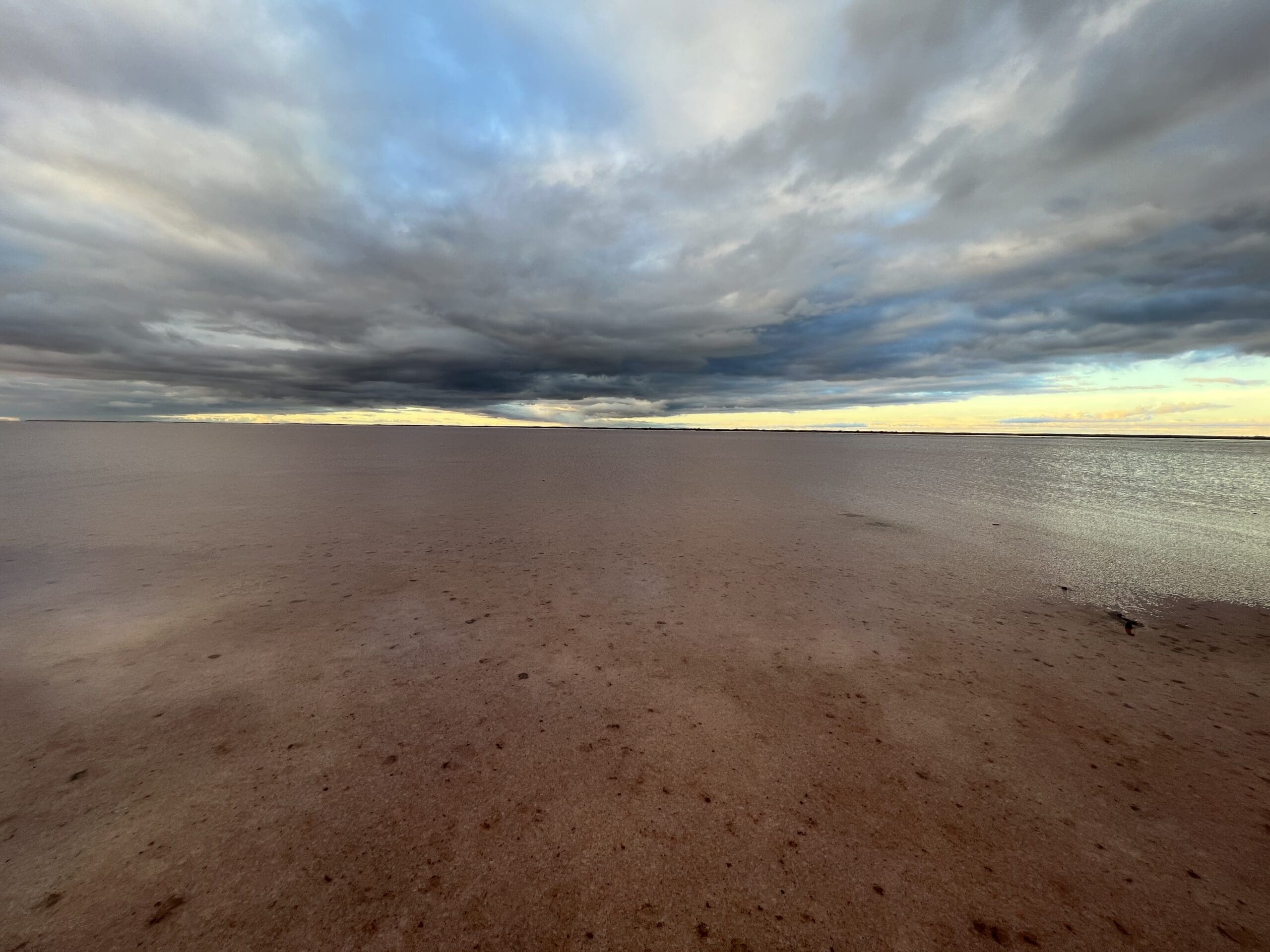 Sunset at Lake Tyrell (Sea Lake)