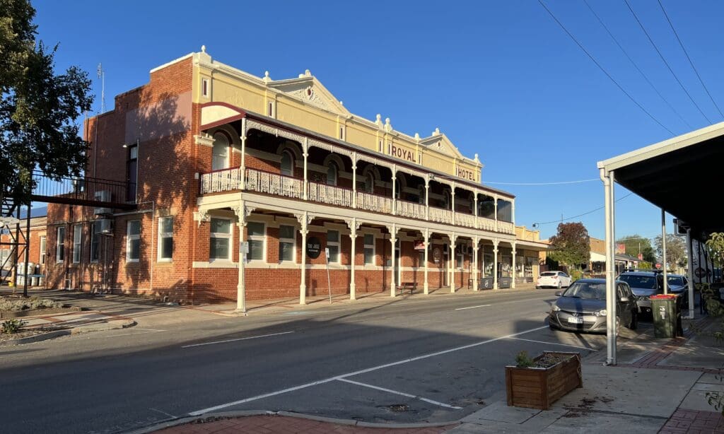 The Royal Hotel, Sea Lake. Home to The Juke Restaurant