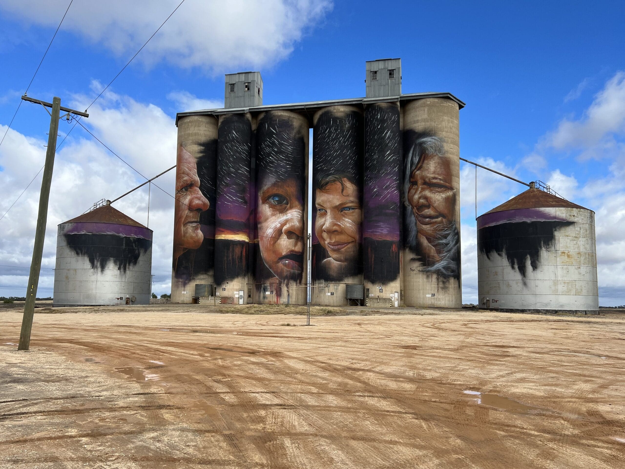 Sheep Hills Silo Art