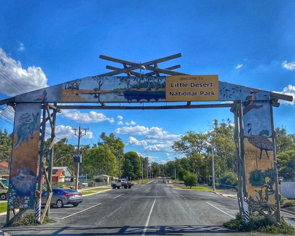 Gateway to Little Desert National Park, Dimboola, Wimmera Mallee