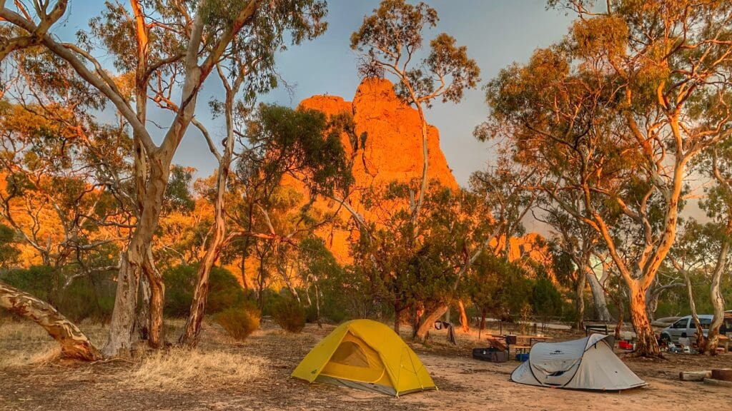 Mount Arapiles - Upper Gums Campground, little desert