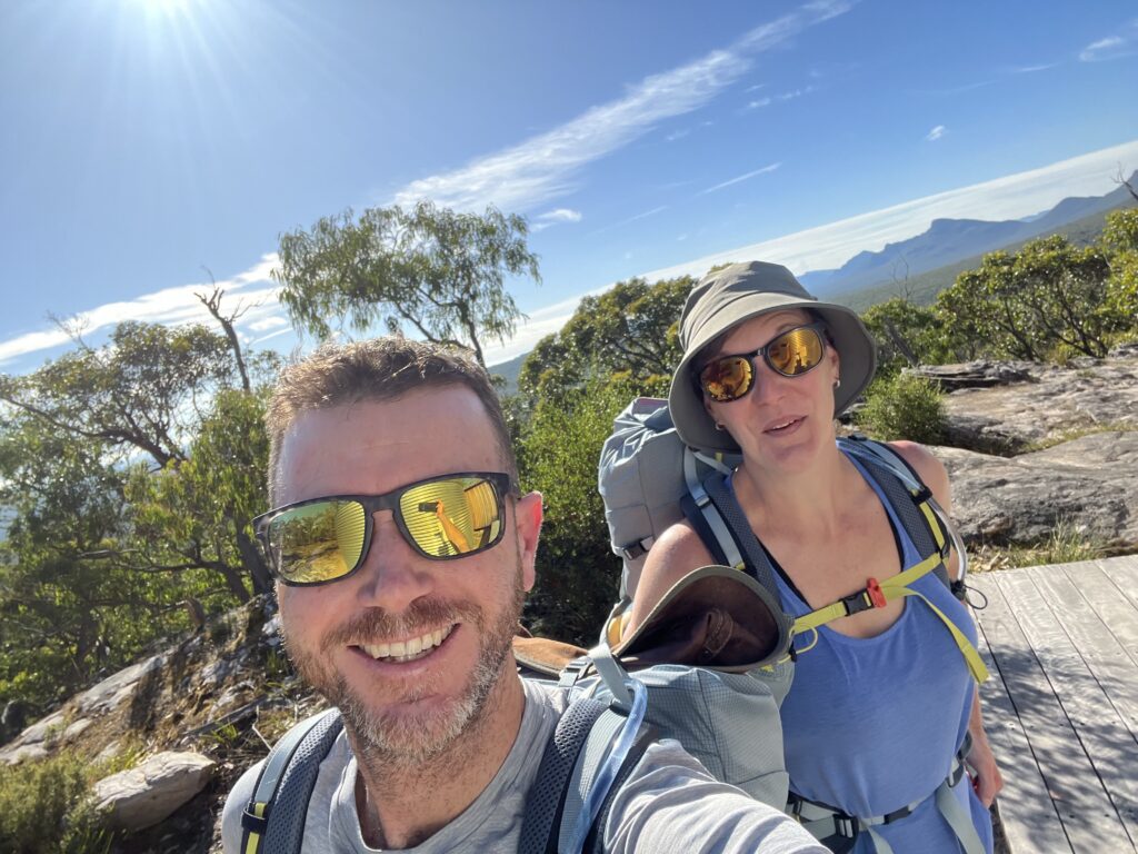Walking to Dunkeld on the Southern Section of the Grampians Peak Trail (GPT)