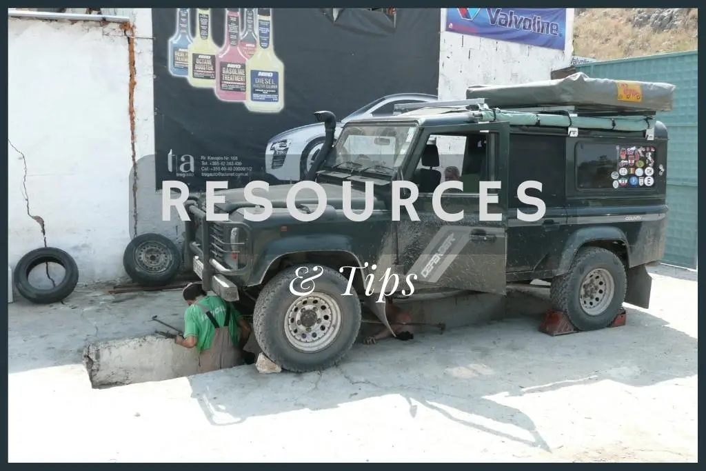 Overlanding Resources and Tips