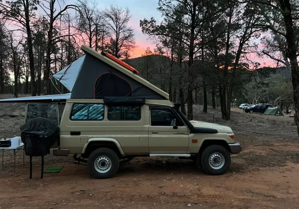 Troopy Flinders Ranges Camping