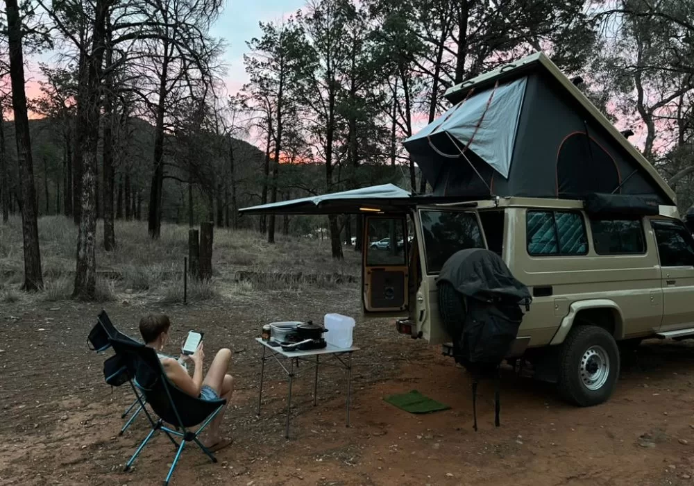 Wilpena Camp Site spots