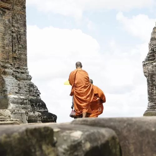 Angkor Wat Buddhist Monks