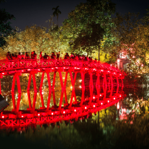 Hoan Kiem Lake Hanoi