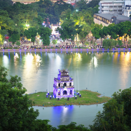 Hoan Kiem Lake Hanoi - Best Area to Stay