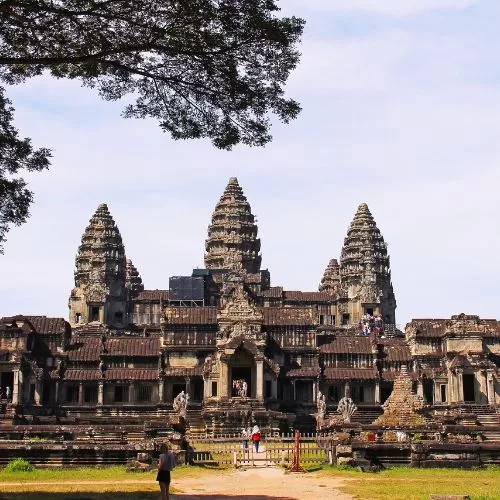 Angkor Wat - Built as a Representation of Mount Meru