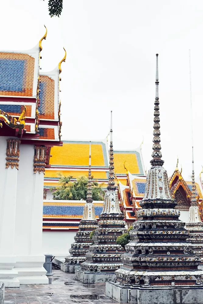 Wat Pho and Wat Arun near Grand Palace