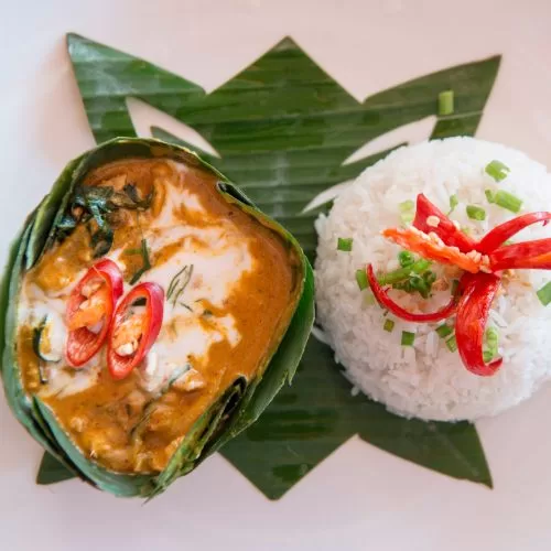 Best Cambodian Dishes - Fish Amok Curry