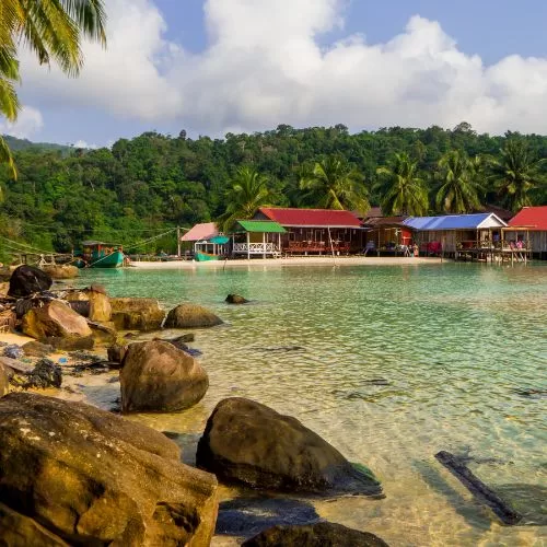 Koh Rong Island Cambodia's most popular island