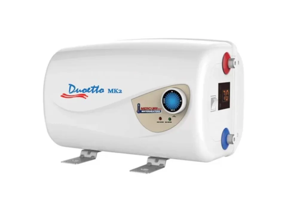 AusJ Duoetta Mk2 10-Litre 12v/240v camper water heater