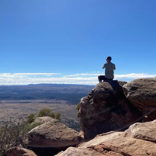 Hiking Wilpena Pund, Flinders Ranges