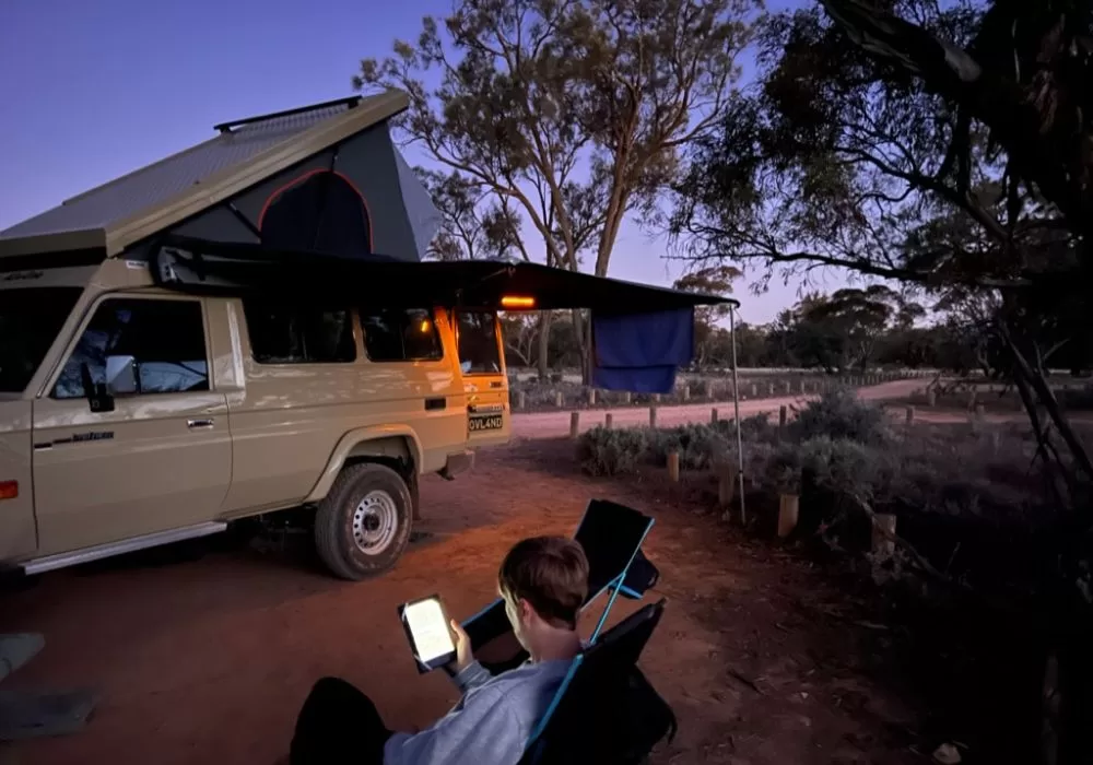 Belah campground Mungo NP NSW