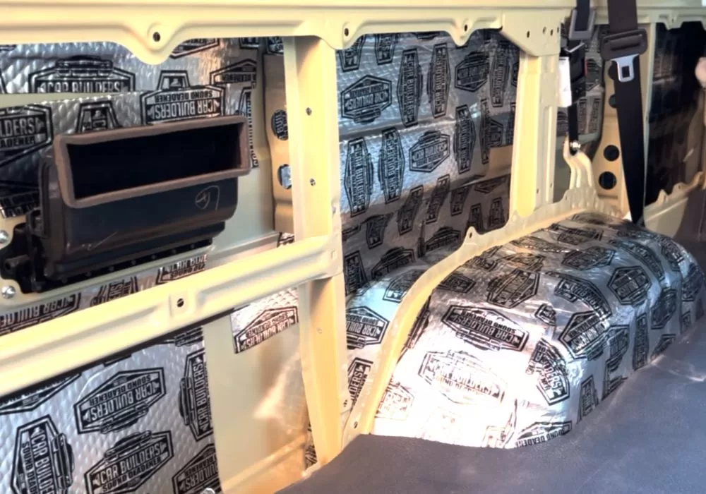 Butyl Sound Deadening Troopy 78-Series LandCruiser Sound Proofing Install