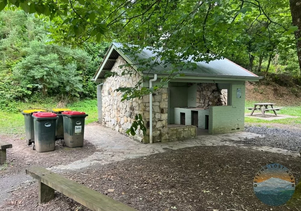 BBQ at Campground in Walhalla