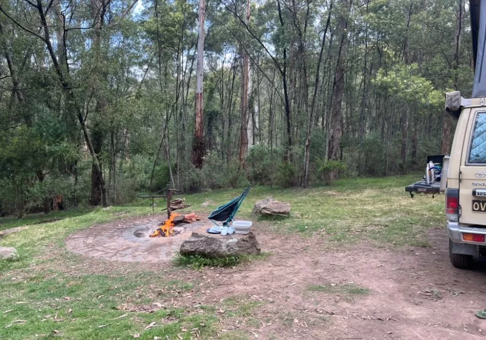 Firepits at Deptford Camp