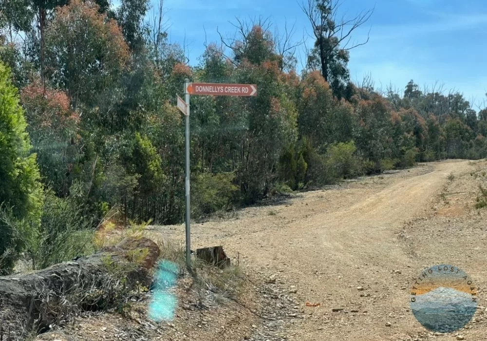 Donnellys Creek Road Turnoff