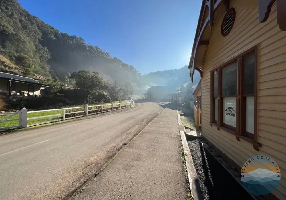 Misty Walhalla Main Street