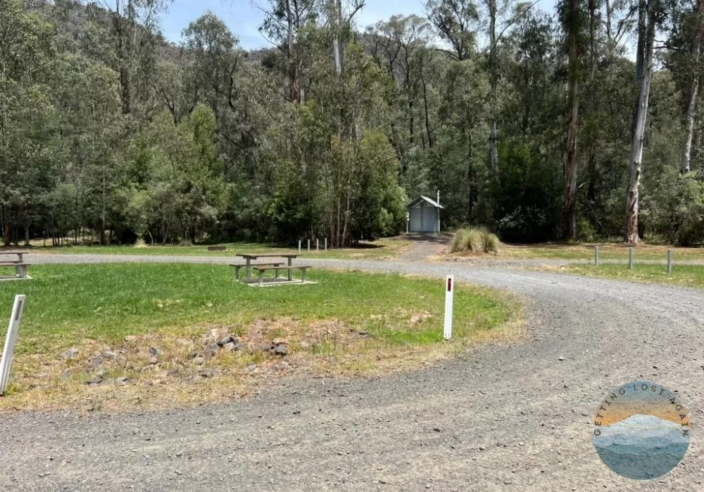 Pit Toilet at Little O'Tooles Campground